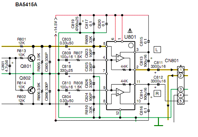 Микросхема sta471a схема подключения